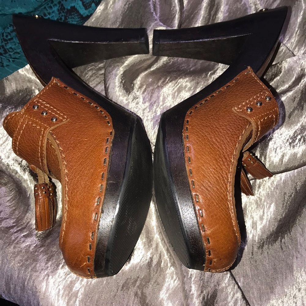 Michael Kors high healed clog